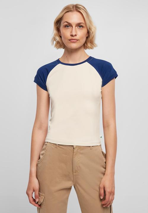 Image du produit Urban Classics Tee-shirt de baseball rétro pour femmes - 19391 (4XL)