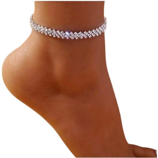 Immagine prodotto MU Style Cavigliera con diamante della serie Glem (Metallo)