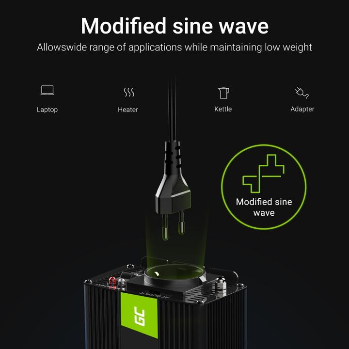 Actual product image GreenCell Voltage Car Inverter