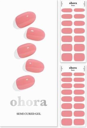 Immagine prodotto Ohora Strisce Gel Semi Polimerizzate N Cream Glow - Funziona con qualsiasi lampada per unghie Qualità da (N Cream Glow)