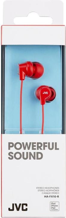 Immagine prodotto JVC HA-FX10-R-E Nell'orecchio (Cablato)