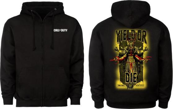 Image du produit Dpi Merchandising Call of Duty : Black Ops 6 Sweat à capuche zippé ""Yield Or Die"" Black (XXL)