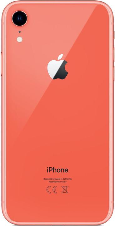 Actual product image Re!commerce iPhone XR (128 GB, Coral, 6.10", 12 Mpx, SIM + eSIM, A / Like new)
