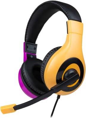 Bigben Cuffie Stereo Gaming V1 Bicolor Fucsia/Arancione Switch