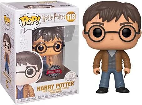 Actual product image Funko Pop! Harry Potter : Harry Potter W/ 2 Wands Lim (118)
