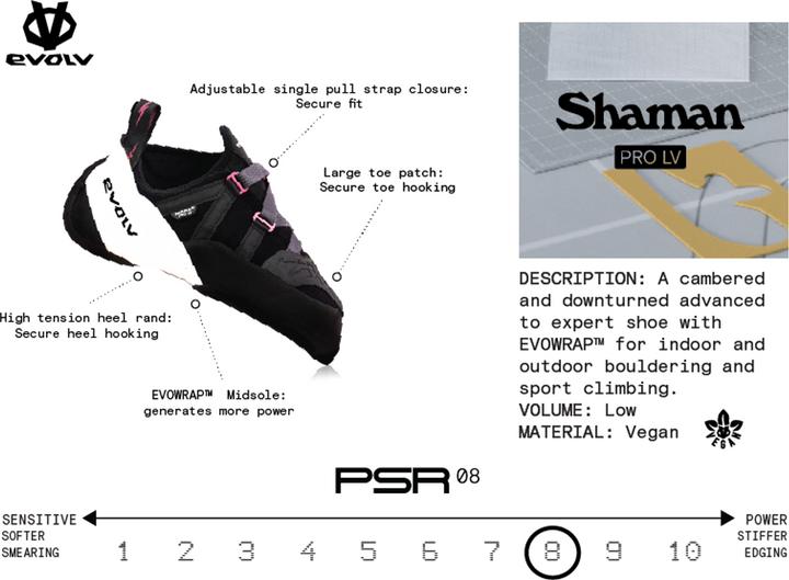 Actual product image Evolv Shaman Pro LV (40)