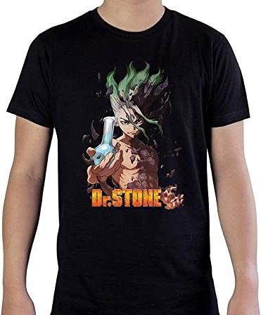 Image du produit ABYstyle T-Shirt Dr Stone Senku Black Man (L) (L)