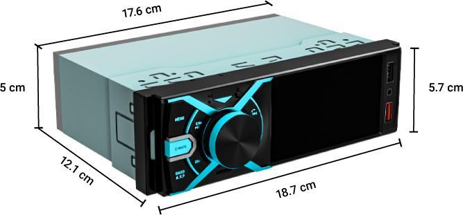 Actual product image Navitel Car stereo RD9 | 4x45 W | Digital Media Receiver (Android car)
