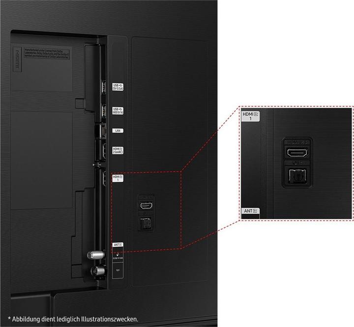 Actual product image Samsung QE43Q67CAU (43", QLED, 4K, 2023)