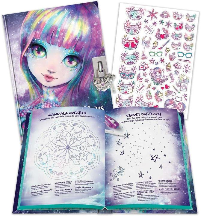 Image du produit Tween Team Journal secret (A5, À rayures, Couverture rigide)