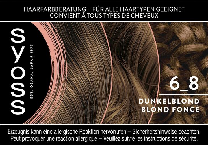 Produktbild Syoss Permanente Coloration (6-8 Dunkelblond)