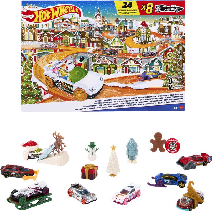 Image du produit Hot Wheels Calendrier de l'Avent