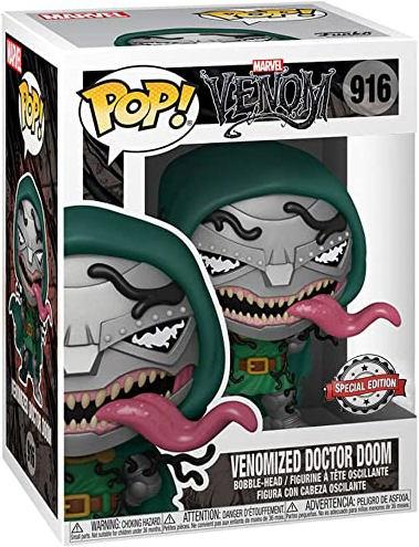 Actual product image Funko Pop! Marvel Venom : Venomized Doctor Doom (916) EXM