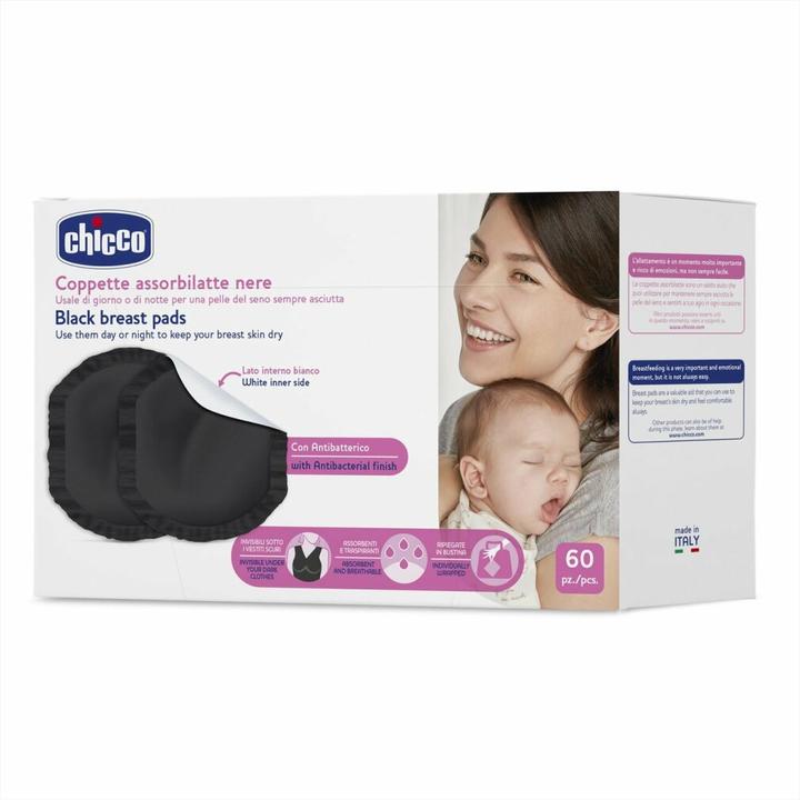 Produktbild Chicco Brustpads Stilleinlagen antibakteriell 60 Stück (60 x)
