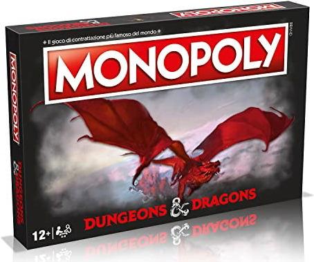 Actual product image Monopoly Dungeons and Dragons