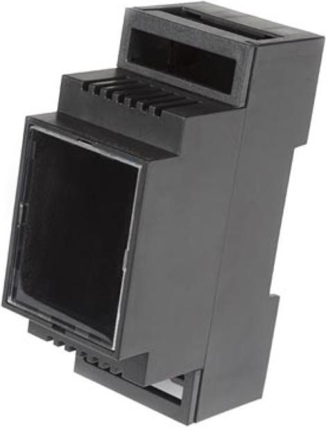Produktbild Velleman Hutschienen-Gehäuse Mit Lüftungsschlitzen - 2 Module (Gehäuse)