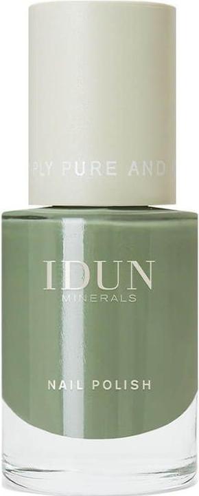 IDUN Minerals Minerals Nail Polish Jade Light Khaki Green (Jade Light Khaki Green, Farblack)