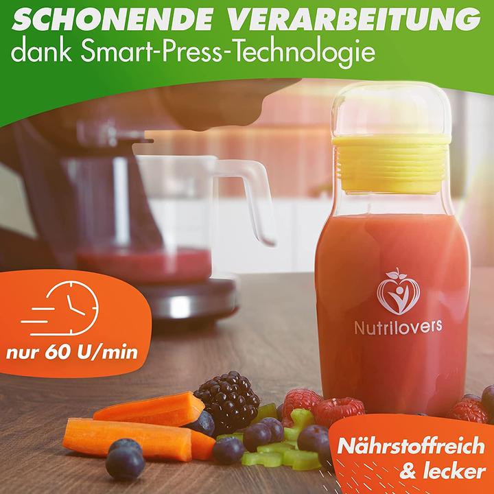 Image du produit Nutrilovers Slow Juicer MINI PRESS Black Berry