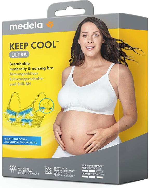 Produktbild Medela Keep Cool Ultra Bra weiss (M)