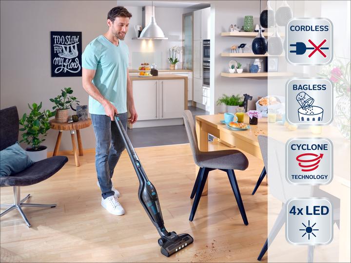 Actual product image Leifheit Rotaro PowerVac 2in1 20 V