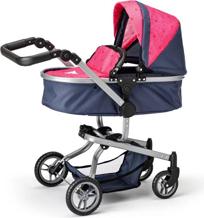 Image du produit Woody Puppen-Multifunktionswagen „Chichi Cats“, 2 in 1