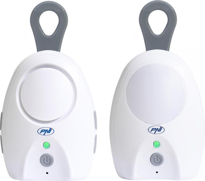 Immagine prodotto PNI Baby monitor audio B5500 PRO senza fili, interfono, con lampada notturna, funzione vox e (Audio del baby monitor, 100 m)
