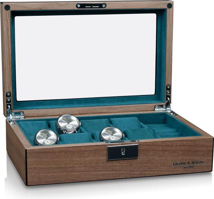 Actual product image Heisse & Söhne Watch box Borneaux 8+ walnut