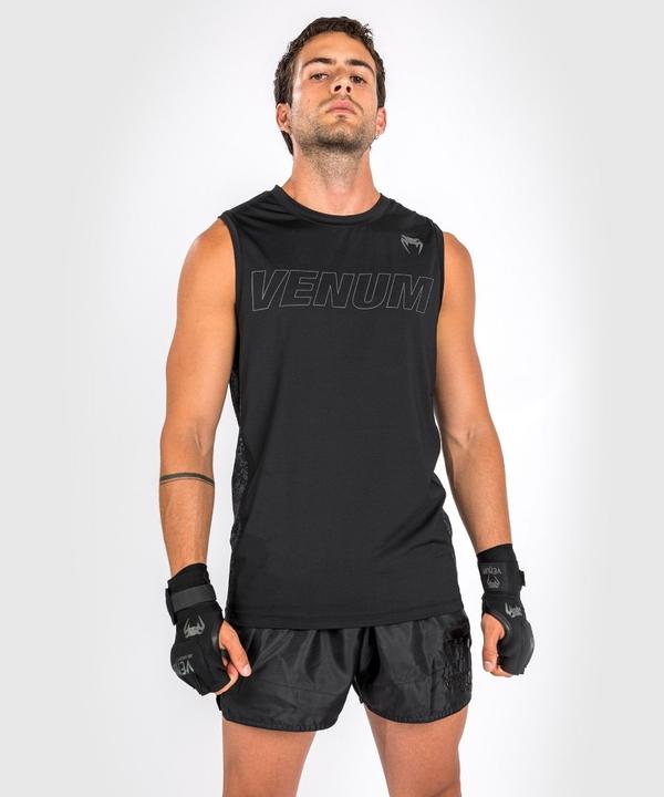 Venum Classic Evo Dry Tech Tank Top - Black/Black Reflective - S (S)