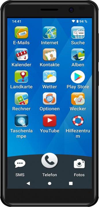 Image du produit Ordissimo LeNuméro2 mini 5.45" 4G Quad-Core 32GB Dual-Sim (32 Go, Noir, 5.45", SIM simple, 0.00 Mpx, 4G)