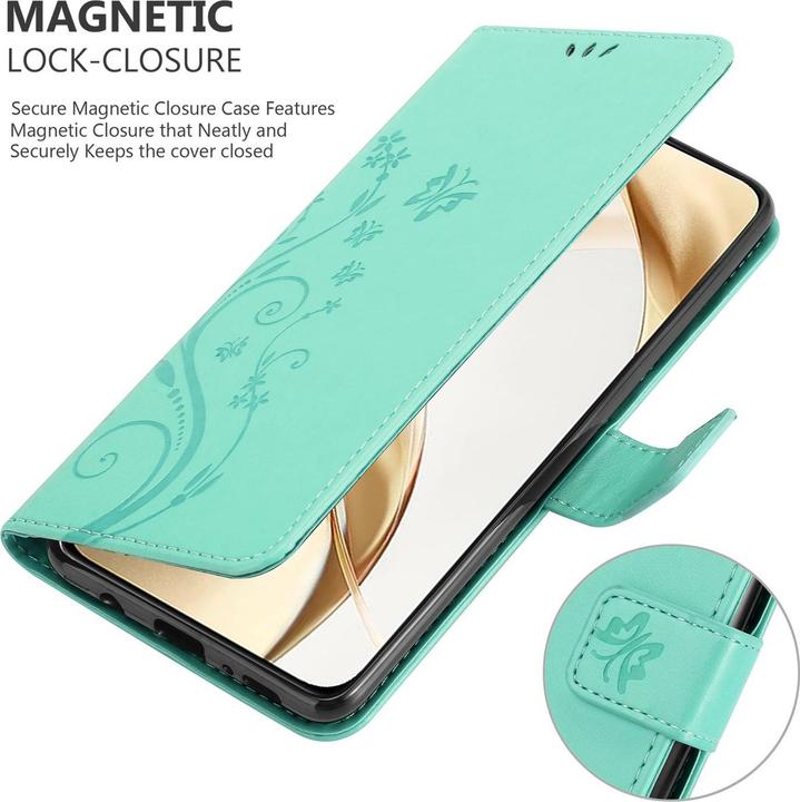 Actual product image Cadorabo Case for Honor 200 Flower Book (Honor 200 Pro)