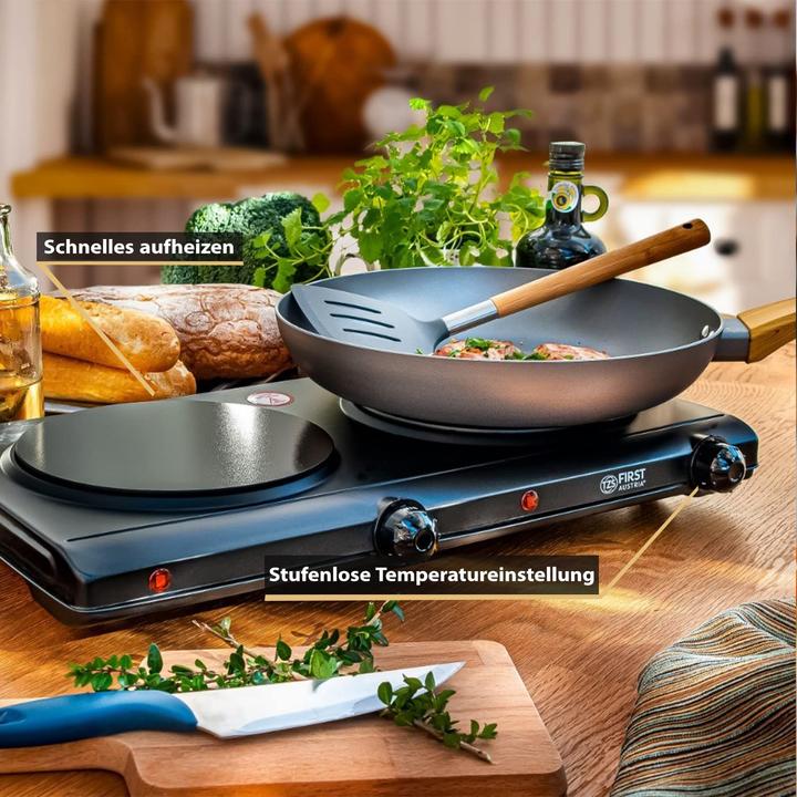 Actual product image TZS First Austria Double hob