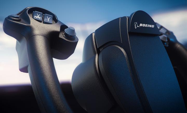 Image du produit Thrustmaster TCA Yoke édition Boeing (Xbox One S, PC, Xbox Series X)