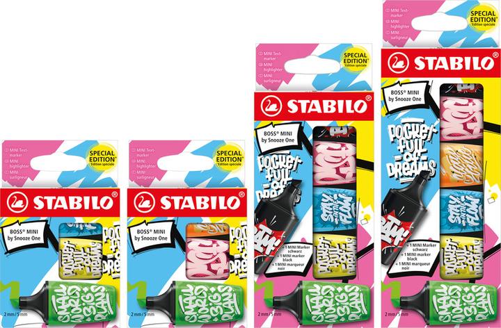 Produktbild STABILO Boss Mini (5 Farben, 5 mm, 5 x)