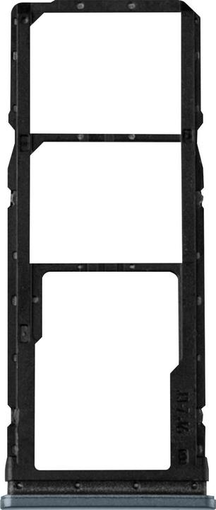 Image du produit Clappio 2x SIM + 1x Micro-SD support de carte de rechange pour Xiaomi Redmi Note 9S - Bleu (Support de carte SIM, Xiaomi Redmi Note 9S)