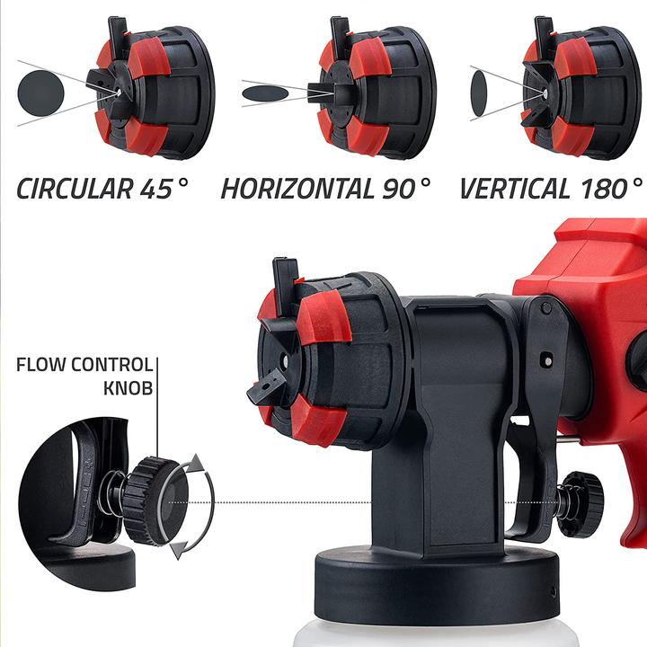 Produktbild Nocry Elektro Lackierpistole, 1200 ml/min