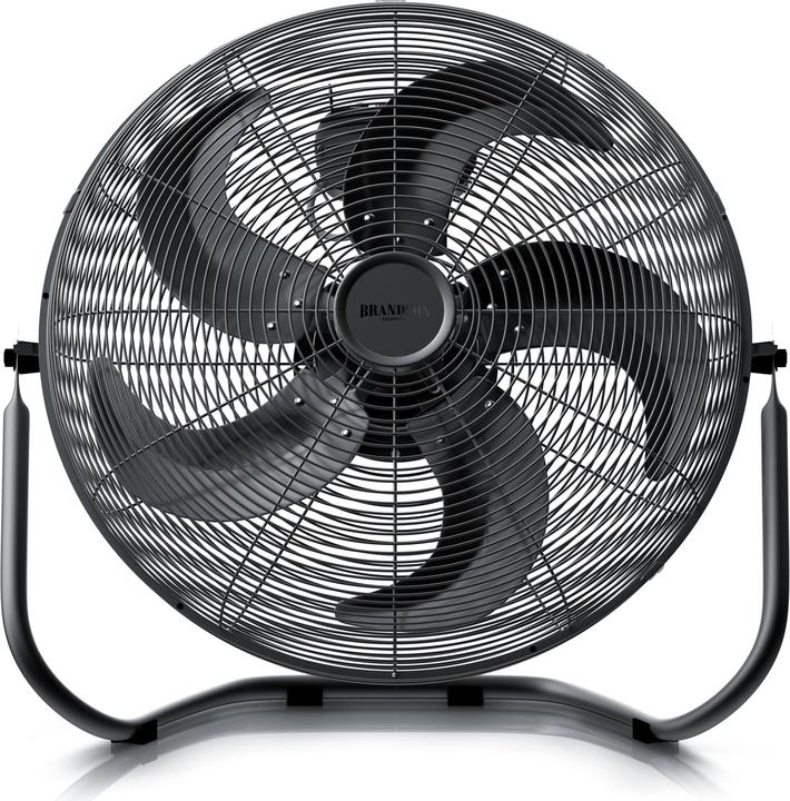 Immagine prodotto Brandson Windmaschine, Bodenventilator im Retro Stil, hoher Luftdurchsatz, 120W, Schwarz, 50 cm Ø, neigbar