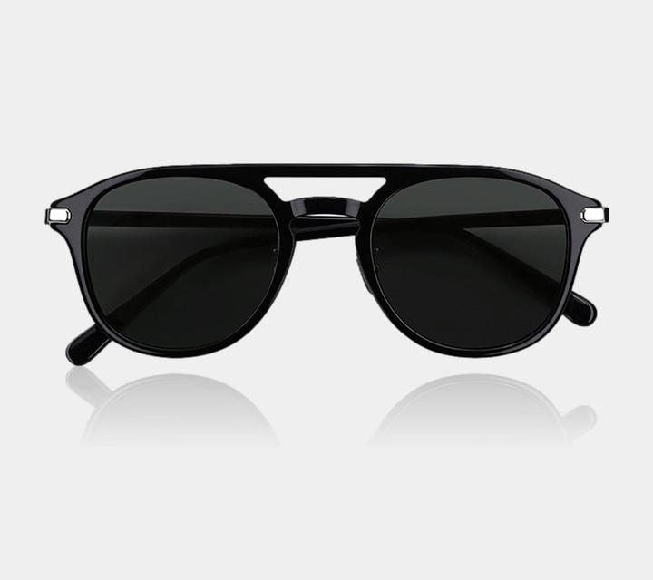 Immagine prodotto James Dixon Schwarz/Grau – Redfort – Aviator – Acetat – Sonnenbrille