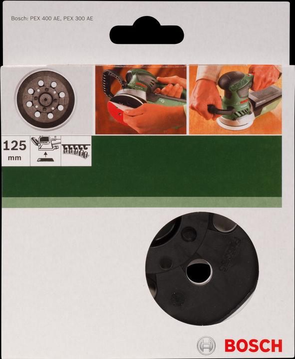 Actual product image Bosch Zubehör Accessories 2609256B61 Sanding disc (Hard)