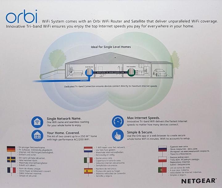 Image du produit Netgear Kit Orbi RBK40