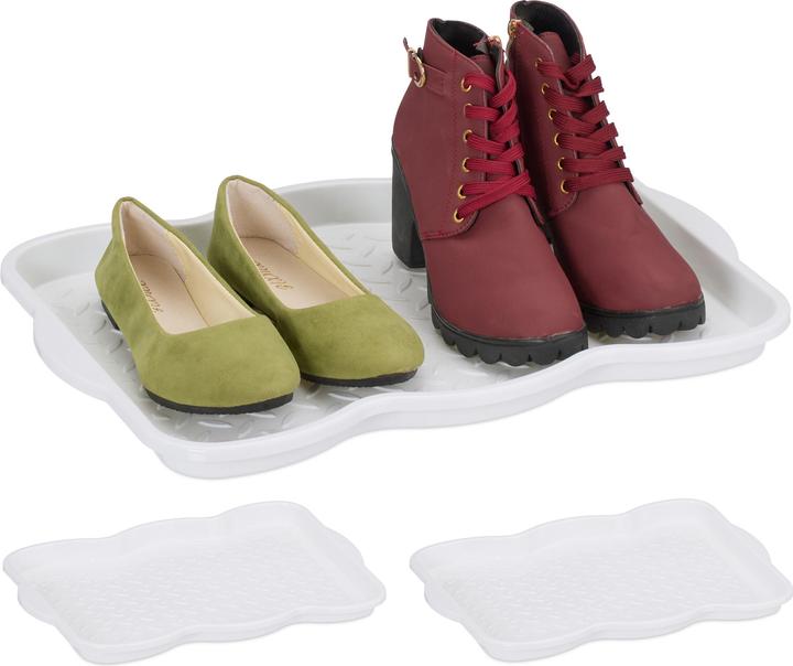 Actual product image Relaxdays Shoe drip tray (48 x 34 x 3 cm)
