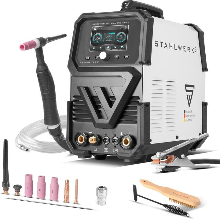 Produktbild Stahlwerk Schutzgas-Schweissgerät AC/DC WIG 200 Puls Pro Touch