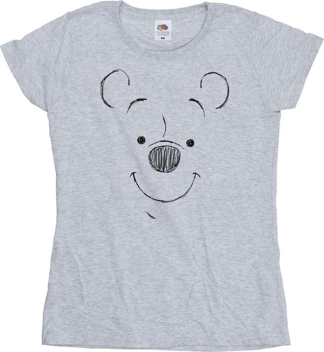 Disney Winnie The Pooh Winnie The Pooh Face TShirt (XL)