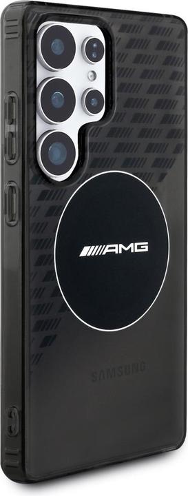 Immagine prodotto Mercedes AMG Transparent Rhombs MagSafe Case for Samsung Galaxy S25 Ultra - Black (Samsung Galaxy S25 Ultra)