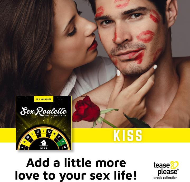 Image du produit tease & please Bisous de la roulette sexuelle (Divers, Anglais, Allemand, Français, Italien, Espagnol, Polonais, Russe, Néerlandais, Norvégien, Suédois)