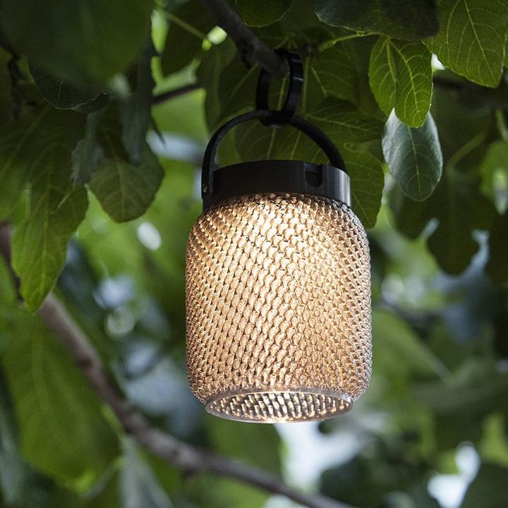 Actual product image Les Jardins Solar-Hängelaterne Lolie Asche TD11L003