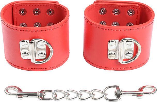 Actual product image Ohmama Fetish Wrist Restraint Snap Lock