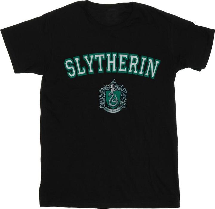 Slytherin Crest TShirt Mädchen (140, 146)
