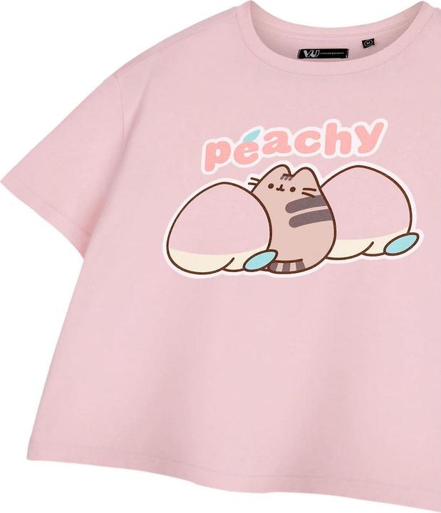 Immagine prodotto Pusheen Peachy Maglietta Corta Maniche Corte Donna (S)