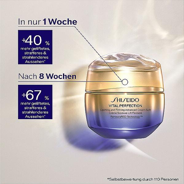 Actual product image Shiseido Vital Perfection - Advanced Soft Cream (50 ml, Day cream)