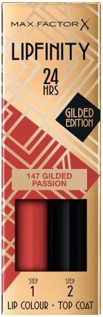 Produktbild Max Factor Lipfinity 24HRS Lip Colour (147 Gilded Passion)